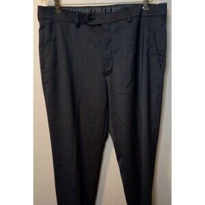 Michael Kors Mens Suit Pants 33x30 Blue Solid Modern Fit Airsoft Stretch PreOwn